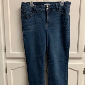 Lane Bryant stretch skinny jeans